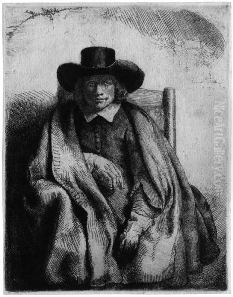 Clement De Jonghe Oil Painting by Rembrandt Van Rijn