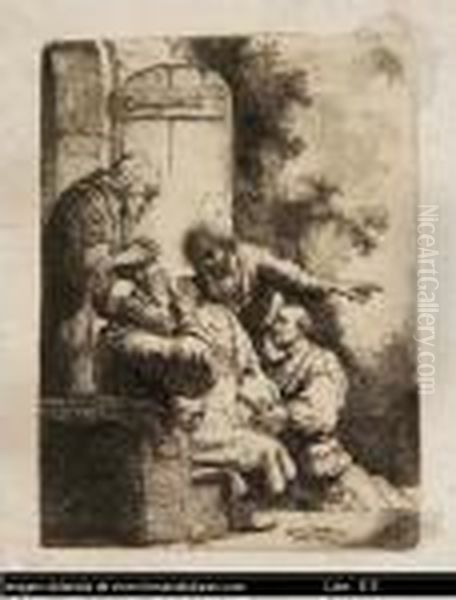 Untitled Oil Painting by Rembrandt Van Rijn