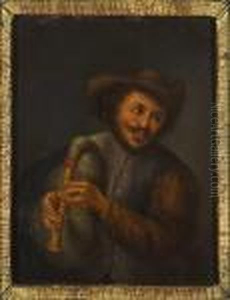 Self Portrait Oil Painting by Rembrandt Van Rijn