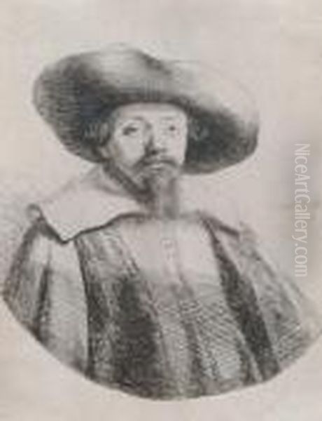 Samuel Menasseh Ben Israel Oil Painting by Rembrandt Van Rijn