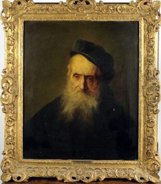 [portrait De Vieillard] Oil Painting by Rembrandt Van Rijn