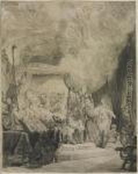 The Death Of The Virgin Oil Painting by Rembrandt Van Rijn