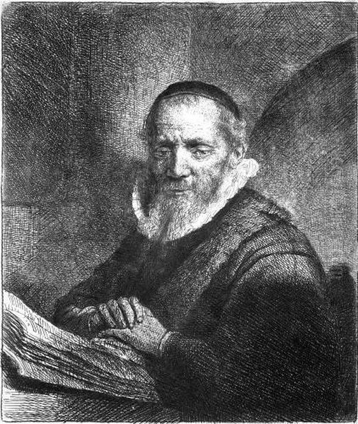 Jan Cornelis Sylvius. Oil Painting by Rembrandt Van Rijn