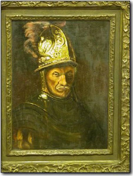 Portrait Of Aspanish Soldier Oil Painting by Rembrandt Van Rijn