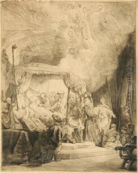 The Death Of The Virgin Oil Painting by Rembrandt Van Rijn