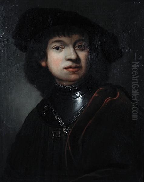 Self Portrait Of The Artist Oil Painting by Rembrandt Van Rijn