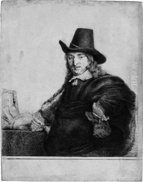 Jan Asselyn, Maler Oil Painting by Rembrandt Van Rijn