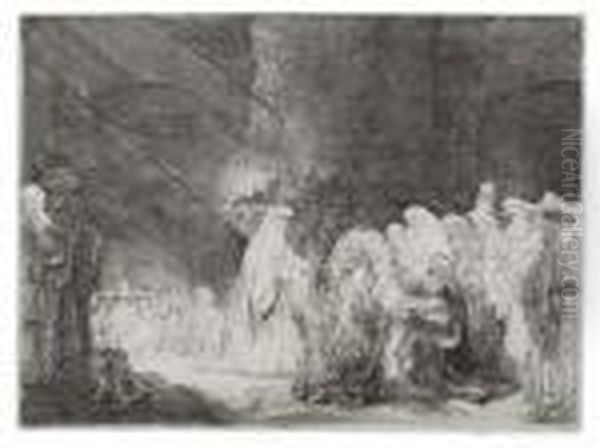 The Presentation In The Temple Oil Painting by Rembrandt Van Rijn