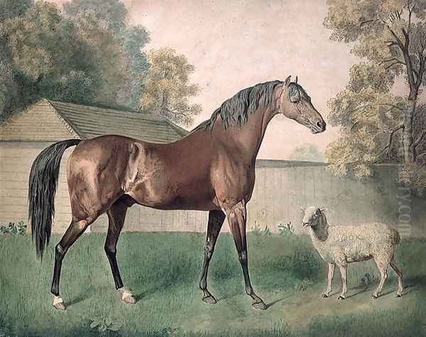 Dungannon Oil Painting by George Stubbs