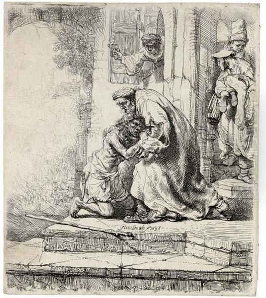 The Return Of The Prodigal Son Oil Painting by Rembrandt Van Rijn