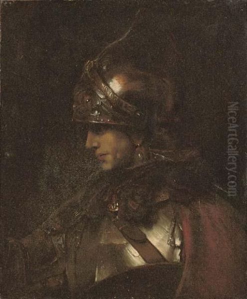 Alexander The Great Oil Painting by Rembrandt Van Rijn