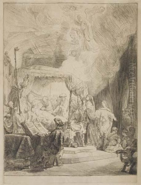 The Death Of The Virgin Oil Painting by Rembrandt Van Rijn