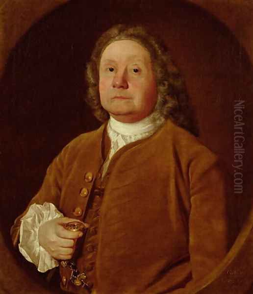 Portrait of George Fothergill of York, 1746 Oil Painting by George Stubbs