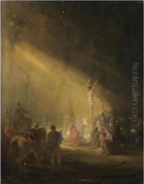 The Crucifixion Oil Painting by Rembrandt Van Rijn