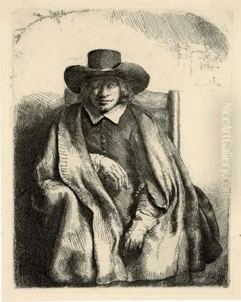 Clement De Jonghe (b., Holl. 272; H. 251) by Rembrandt Van Rijn