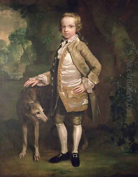 Sir John Nelthorpe, 6th Baronet as a Boy Oil Painting by George Stubbs