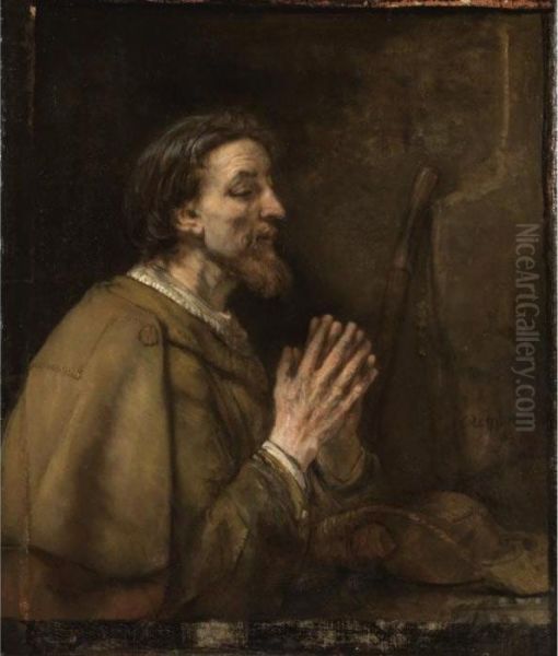 Saint James The Greater Oil Painting by Rembrandt Van Rijn