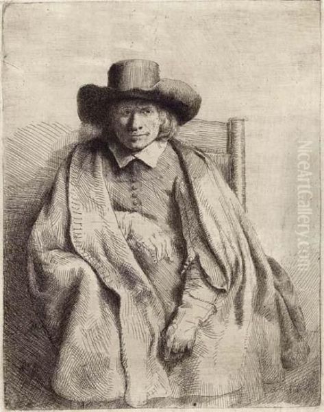 Clement De Jonghe Oil Painting by Rembrandt Van Rijn