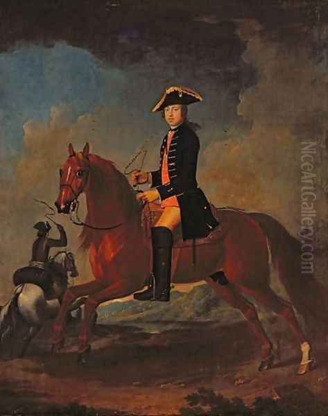 Mr Dawson of Retford, c.1749 Oil Painting by George Stubbs