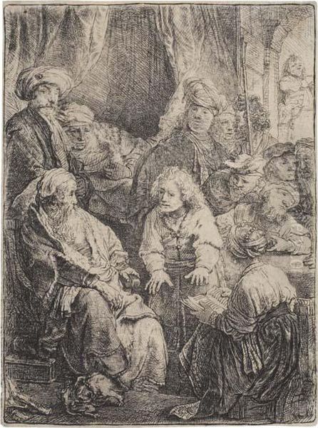 Untitled Oil Painting by Rembrandt Van Rijn