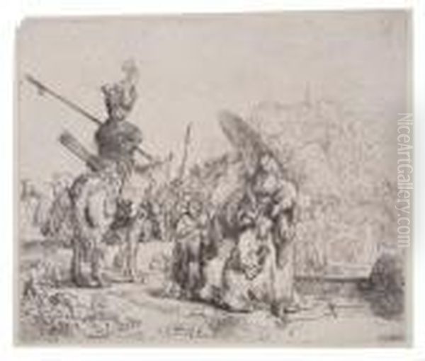 Untitled Oil Painting by Rembrandt Van Rijn