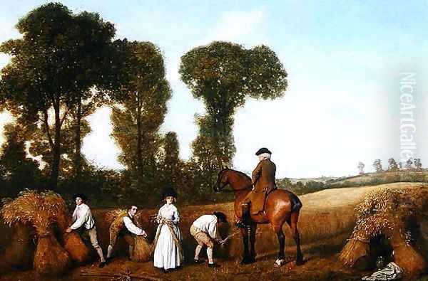 The Reapers, 1783 Oil Painting by George Stubbs