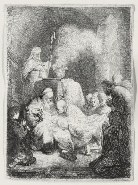 Circumcision Oil Painting by Rembrandt Van Rijn