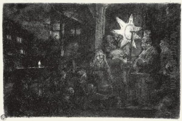 Star Of The Kings Oil Painting by Rembrandt Van Rijn