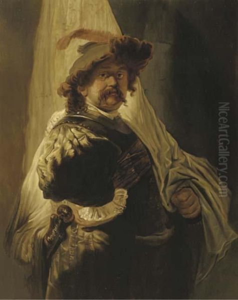 Portrait Of The Artist Oil Painting by Rembrandt Van Rijn