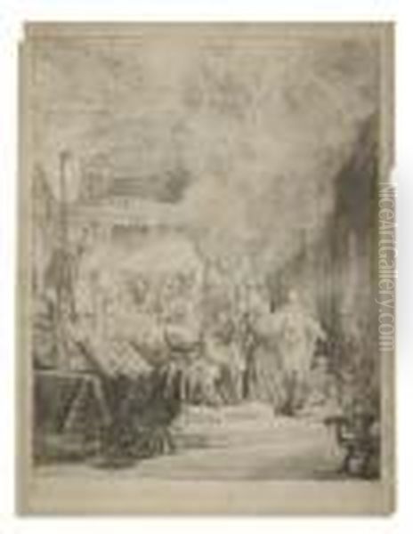 The Death Of The Virgin Oil Painting by Rembrandt Van Rijn