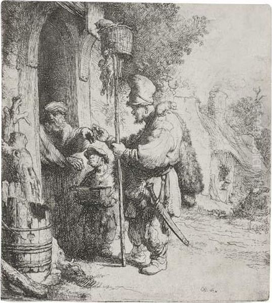 Untitled Oil Painting by Rembrandt Van Rijn