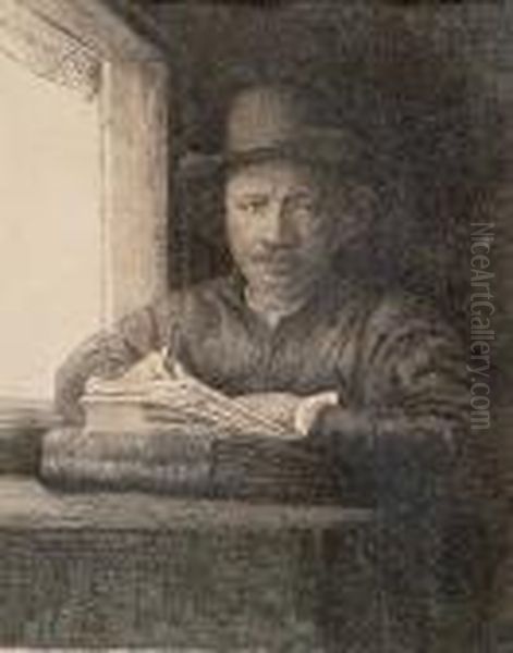 Nach Oil Painting by Rembrandt Van Rijn