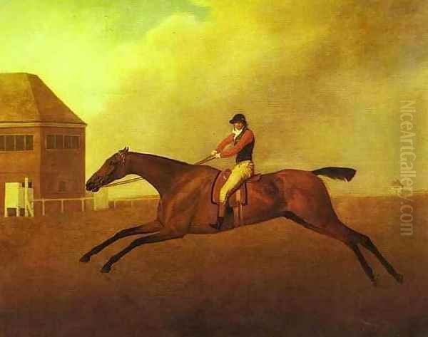 Baronet with Samuel Chifney Oil Painting by George Stubbs