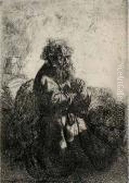 St. Jerome Oil Painting by Rembrandt Van Rijn