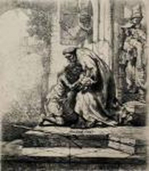 Prodigal Son Oil Painting by Rembrandt Van Rijn