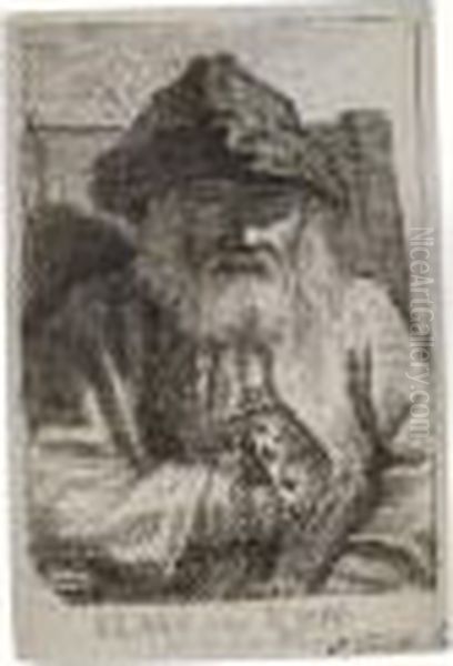 Klaas Van Ryn Oil Painting by Rembrandt Van Rijn