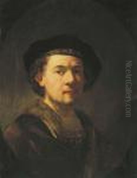 Portrait D'homme Oil Painting by Rembrandt Van Rijn