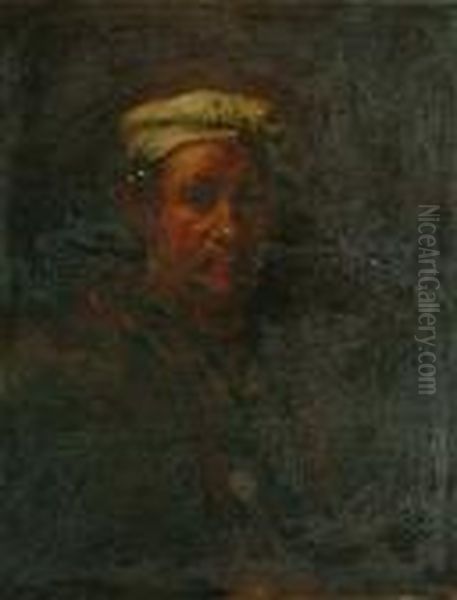 Portrait Of The Artist Oil Painting by Rembrandt Van Rijn