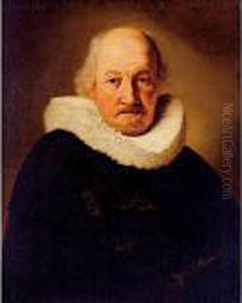 Portrait Of An Old Man Oil Painting by Rembrandt Van Rijn