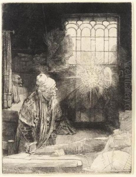 Faust (b., Holl.270; H.260; Bb.52-4) Oil Painting by Rembrandt Van Rijn