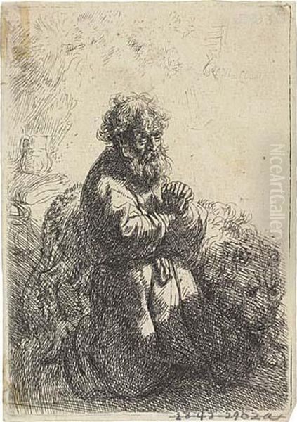 Untitled Oil Painting by Rembrandt Van Rijn