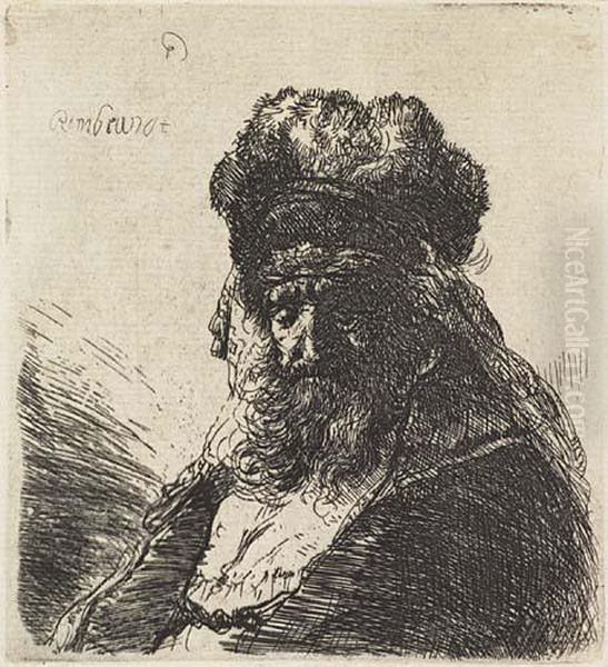 Untitled Oil Painting by Rembrandt Van Rijn