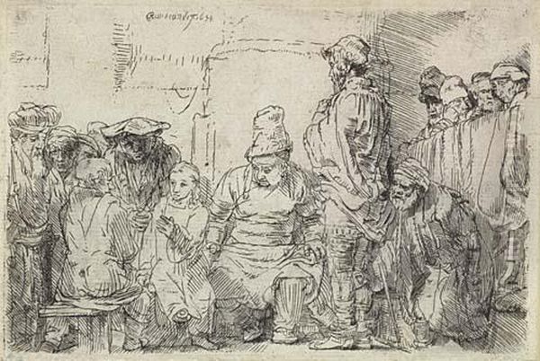 Untitled Oil Painting by Rembrandt Van Rijn