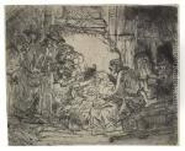 Untitled Oil Painting by Rembrandt Van Rijn