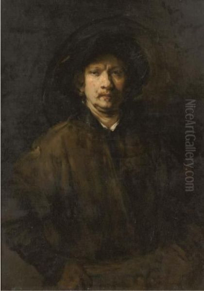 Portrait Of The Artist Oil Painting by Rembrandt Van Rijn