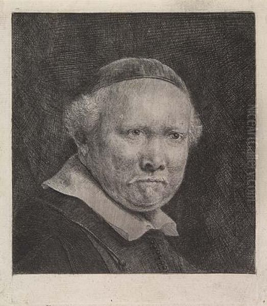 Lieven Willemsz. Van Coppenol, Writing Master Oil Painting by Rembrandt Van Rijn