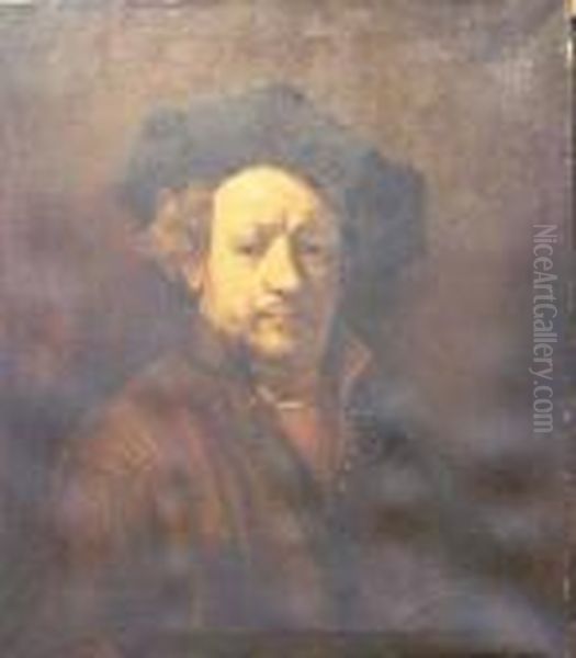 Portrait Of The Artist Oil Painting by Rembrandt Van Rijn