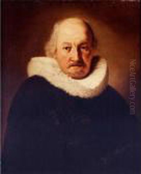 Portrait Of An Old Man Oil Painting by Rembrandt Van Rijn