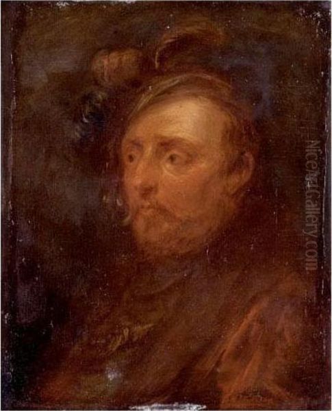 Portrait Of A Gentleman Oil Painting by Rembrandt Van Rijn