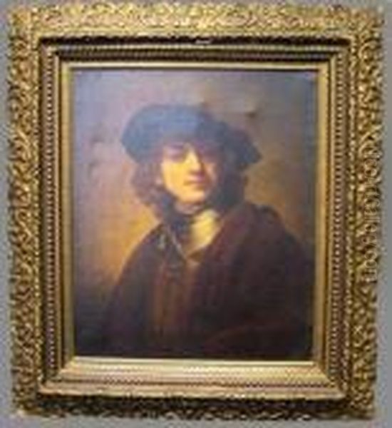 Self Portrait Oil Painting by Rembrandt Van Rijn